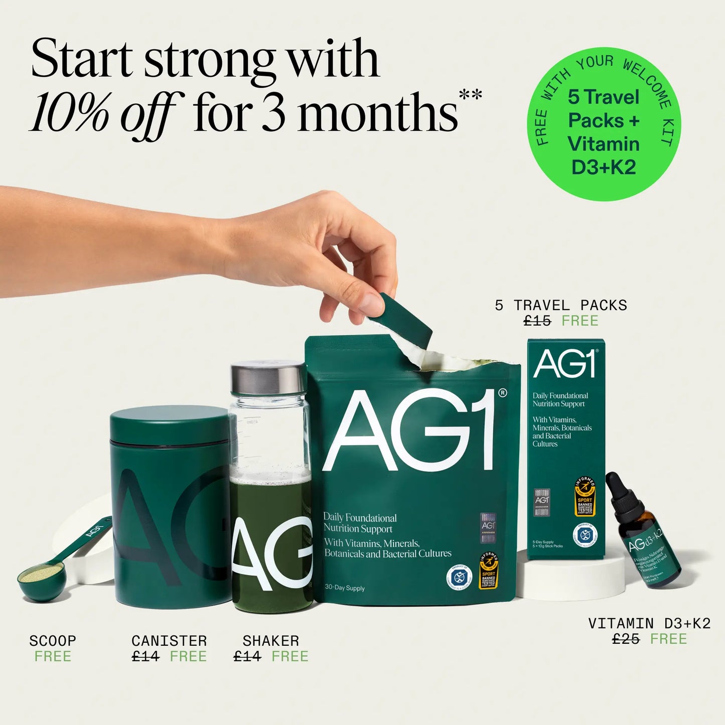 AG1 Nutrient Boost